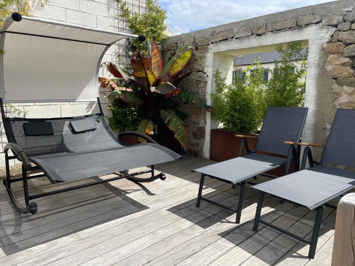 Villa Domaine de Kerantroad à Plonévez-Porzay Extérieur photo